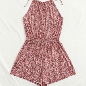 Red romper